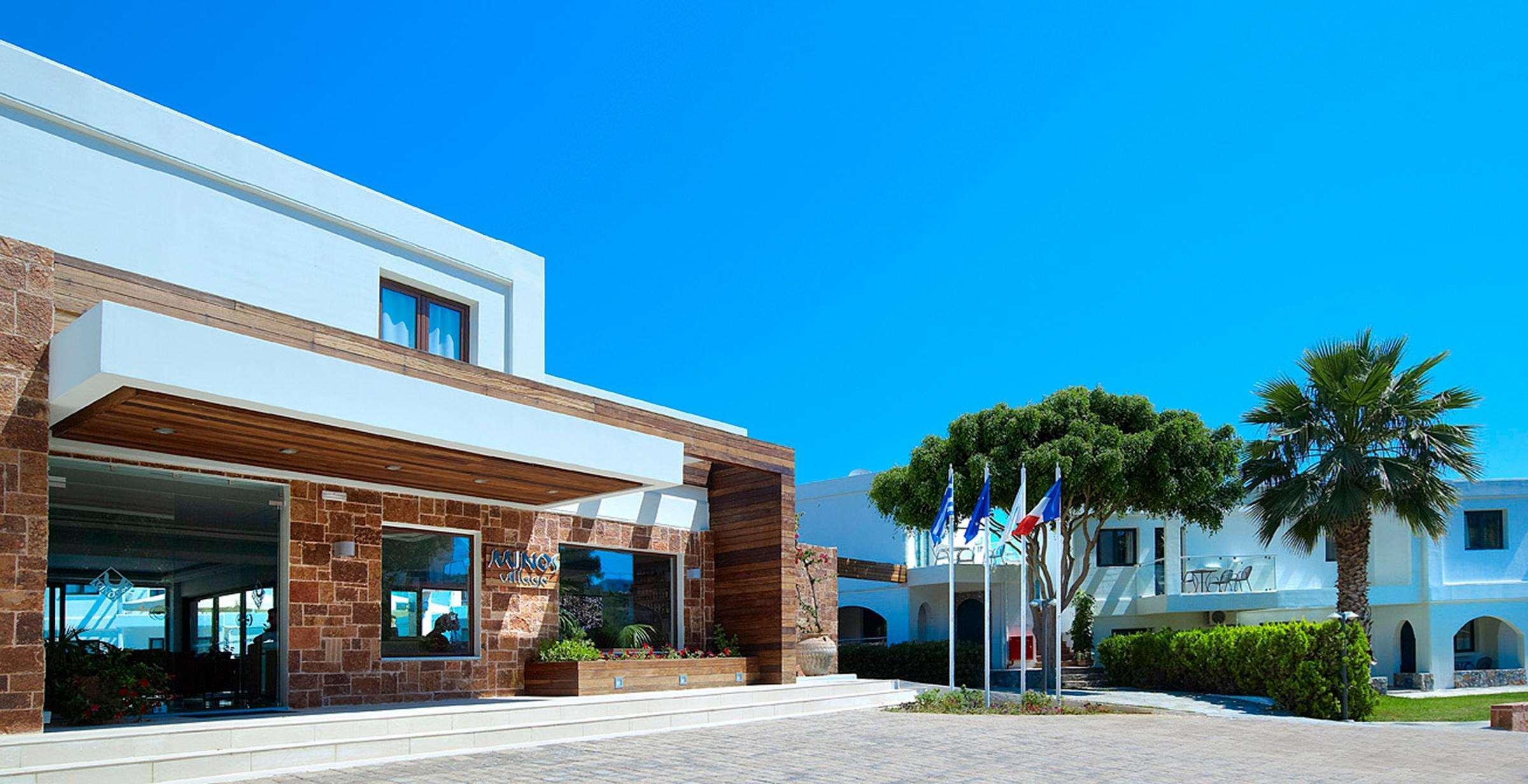 Minos Village Agia Marina Exterior foto