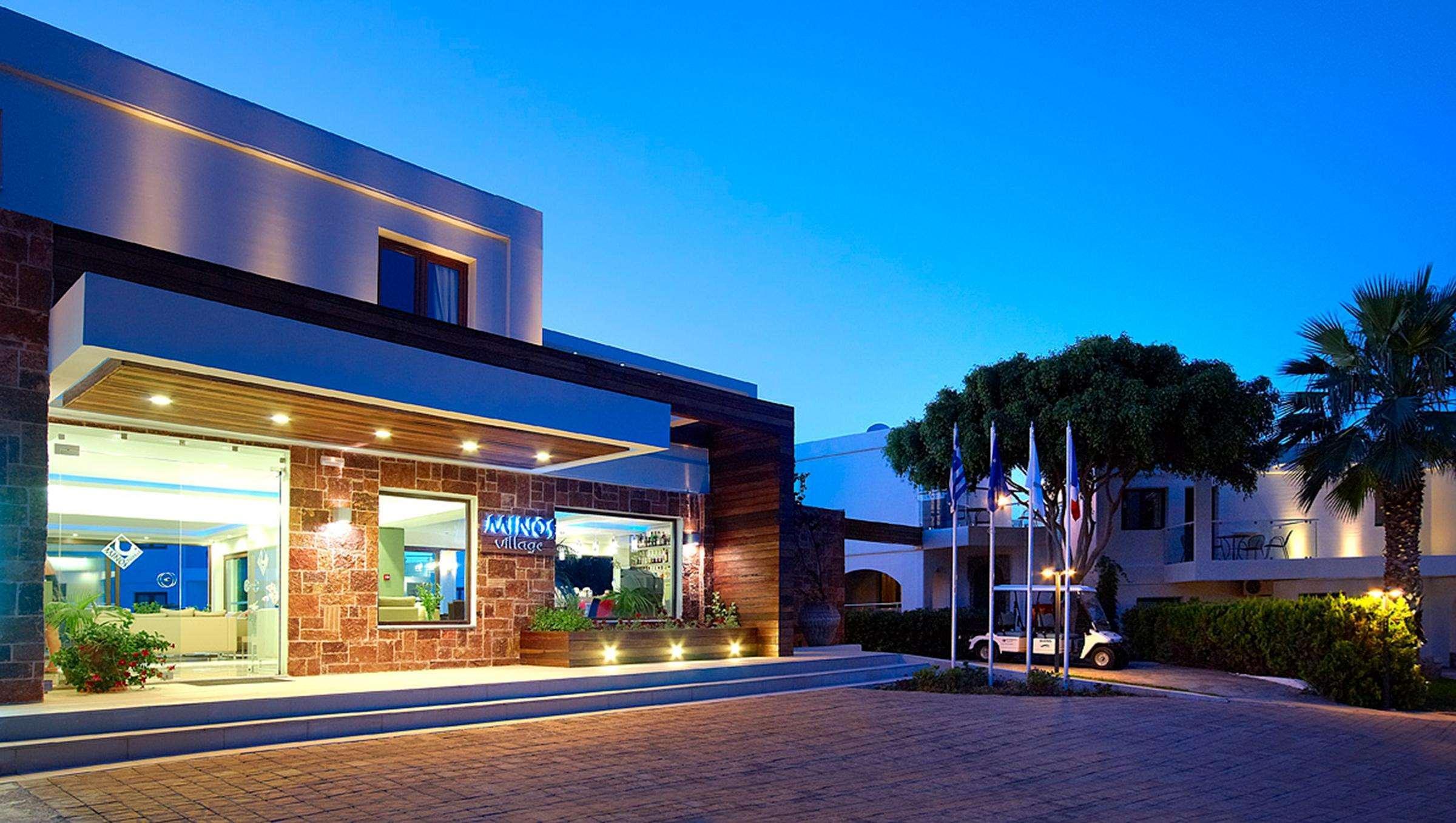 Minos Village Agia Marina Exterior foto